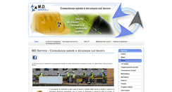 Desktop Screenshot of mdservicesrl.com